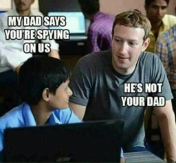 Facebook joke dad says you are spying on us 250219.jpg